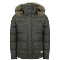 Dissident Picton Padded Parka with detachable fur and hood