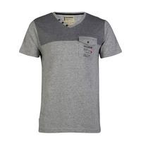 Dissident Westone T-Shirt in Lt Grey Marl