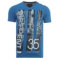 Dissident Discode blue t-shirt