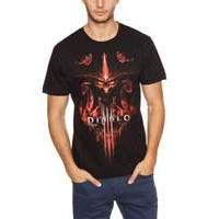 Diablo III Burning T-Shirt Black (S)