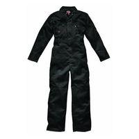 dickies dickies redhawk zip front coverall black 44r