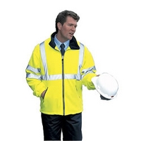 dickies dickies hi vis lined fleece jacket xxl