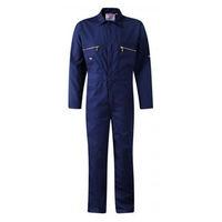 dickies dickies redhawk zip front coverall navy 44t