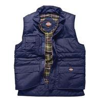 dickies dickies bw11025 navy professional combat bodywarmer medium