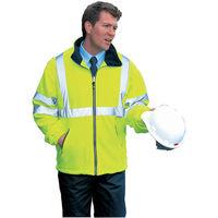 dickies dickies hi vis lined fleece jacket lge