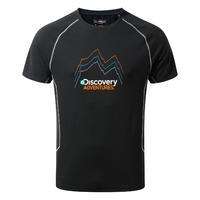 discovery adventures short sleeved t shirt black