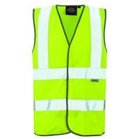 Dickies Dickies Children\'s High Visibility Safety Waistcoat 7-9 years