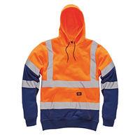 Dickies Dickies SA22095 Hi-Vis Hoodie (Orange) - XXL