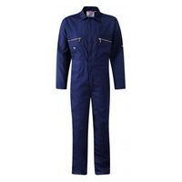 dickies dickies redhawk zip front coverall navy 54r