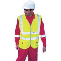 dickies dickies hi vis technical waistcoat s