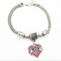 Diamond Letters MoM Alloy Bracelet Chain Link Bracelets Daily / Casual 1pc