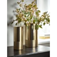 Dipped Matt Brass Vase- Small