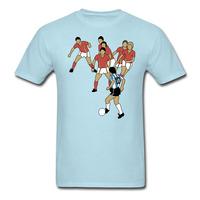 diego maradona best goal t shirt sky blue