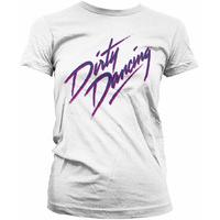 dirty dancing logo womens t shirt