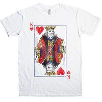 Distressed King Of Hearts T Shirt