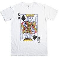 Distressed King Of Spades T Shirt
