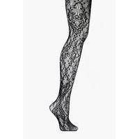 diamante patterened fishnet tights black