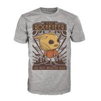 Disney The Rocketeer Pop! T-Shirt - Grey - M