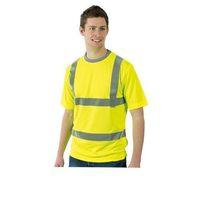 dickies dickies hi vis safety t shirt large