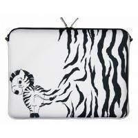 DIGITTRADE LS111 (13.3 Inch) Notebook Sleeve (Zebra)