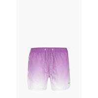 dip dye short swim shorts purple