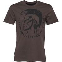 Diesel Mens T-Ulysse T-Shirt Grey