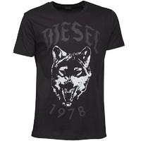 Diesel Mens T-Roff T-Shirt Black