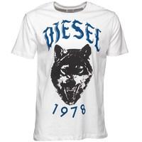 Diesel Mens T-Roff T-Shirt White