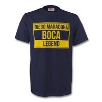 diego maradona boca juniors legend tee navy kids