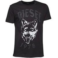 Diesel Mens T-Roff T-Shirt Black