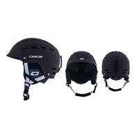 Dirty Dog UFO Snow Helmet - Black / White