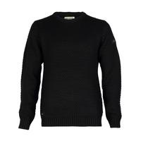 Dissident Jamal textured knitted jumper in black