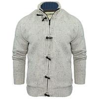 Dissident Sherpa-lined Chunky Knit grey Cardigan