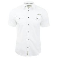 dissident vantage white cotton shirt