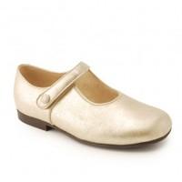 diana v gold metallic suede girls riptape classic shoes