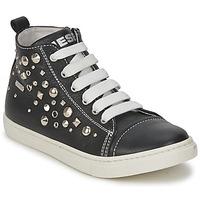 diesel var1 boyss childrens shoes high top trainers in black