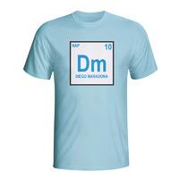 diego maradona napoli periodic table t shirt sky blue kids