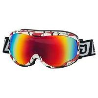 Dirty Dog Bug Snow Goggles White Red Black/grey Black Fusion Mirror 54127