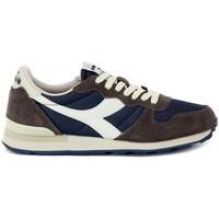 diadora camaro blu mens shoes trainers in white