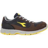 diadora utility run low s3 mens shoes trainers in brown