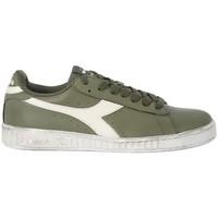 Diadora GAME LOW WAXED OLIVE men\'s Shoes (Trainers) in multicolour