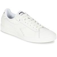 diadora game l low mens shoes trainers in white