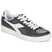 diadora game l low mens shoes trainers in black