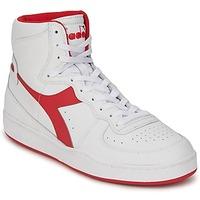 diadora mi basket mens shoes high top trainers in white