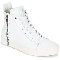 diesel s nentish mens shoes high top trainers in white