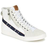 Diesel D-STRING PLUS men\'s Shoes (High-top Trainers) in white