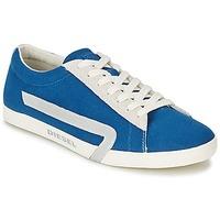 diesel bikkren mens shoes trainers in blue