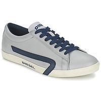 diesel bikkren mens shoes trainers in grey