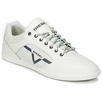 diesel s aarrow mens shoes trainers in white