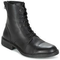 diesel d pit boot mens mid boots in black